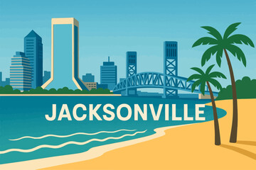 Jacksonville Skyline at Sunrise

