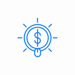click to earn icon sign vector