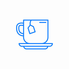 cup of tea icon sign vector