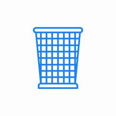 office bin icon sign vector