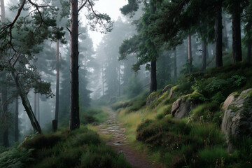 Misty Forest Trail IV