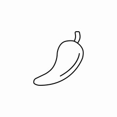 pepper vegetable icon sign vector
