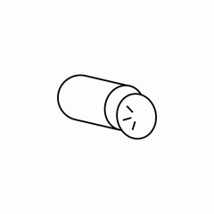 pill capsule medication icon sign vector