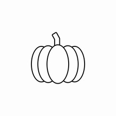 pumpkin gourd icon sign vector