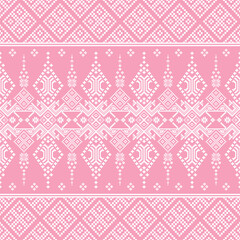 Decorative pink pattern design.