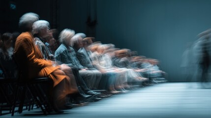 Audience fashion show