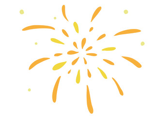 Fototapeta premium 花火 主線なし