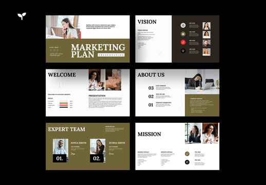 Contemporary And Clean Pitch Deck