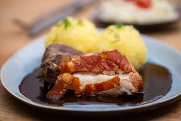 bavarian roast pork