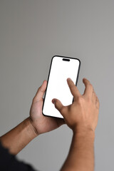Zooming in to a phone screen for mockup
