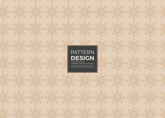 Elegant Floral Pattern in Muted Beige Tones Classic Decorative Design with a Delicate and Sophisticated Feel