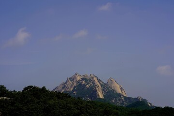 북한산 칼바위능선 타임랩스 