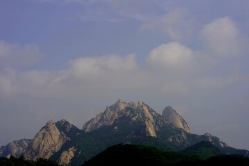 북한산 칼바위능선 타임랩스 