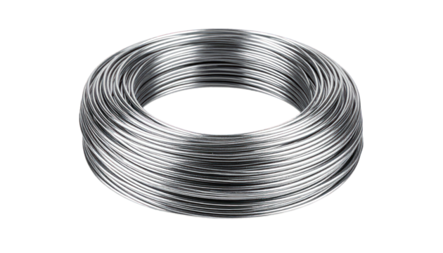 Metallic wire coil