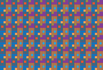 Seamless Textures with ethnic patterns. Navajo geometric abstract print. Decorative decoration with a rustic feel. The design is inspired by Native Americans. Colors are black and white.