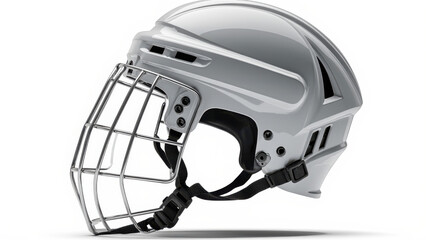 Fototapeta premium Hockey Helmet Product Photo