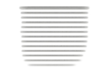 White chalk and paint strokes isolated on transparent background, offering versatile graphic design element with clean artistic texture