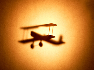 Biplane, airplane. © TCP