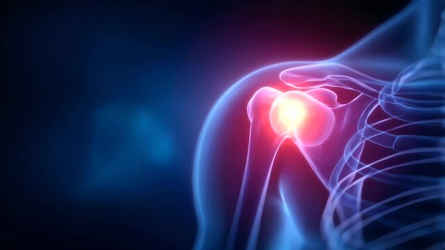 Detailed exploration of shoulder joint anatomy highlighting the labrum and rotator cuff.