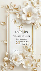wedding invitation card