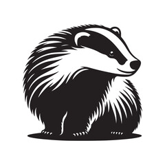 vector illustration of a squirrel