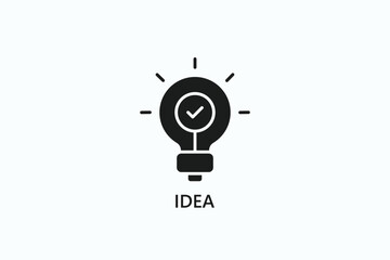 Idea Icon Or Logo Isolated Illustration