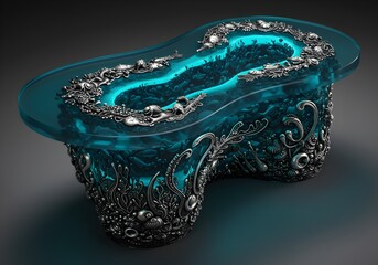 Fototapeta premium The Abyssal Trench Coffee Table