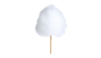 White cotton candy
