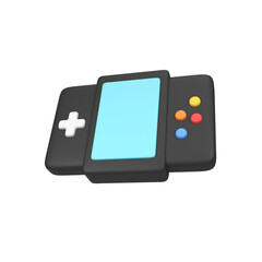 Children toy games isolated 3d render icon illustration