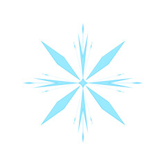 Snowflake Icons – Hand-Drawn Winter Elements
