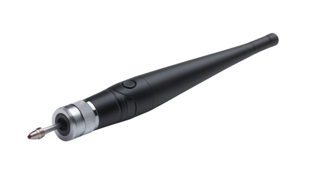 Digital otoscope with Wi-Fi connectivity, Transparent background, PNG file