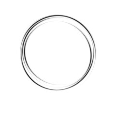 Astractive Black Swirls on a Transparent Background Perfect for Creative and Artistic Design Projects