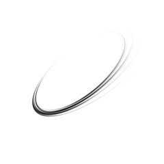 An Abstract Black Light Swirl design set against a Transparent Background, showcasing visual elegance and beauty