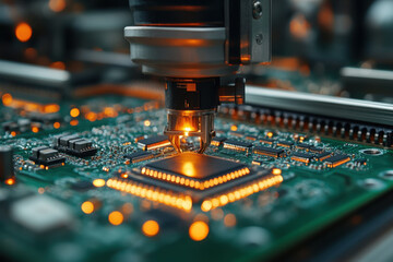 Close-up of computer chip sold by machine.