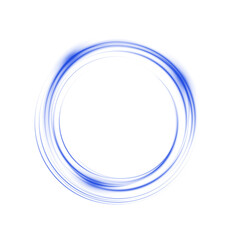 Astractive Blue Swirls on a Transparent Background Perfect for Creative and Artistic Design Projects