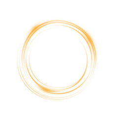 Astractive Yellow Swirls on a Transparent Background Perfect for Creative and Artistic Design Projects