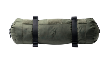 Crossfit sandbag with modular filling, Transparent background, PNG file