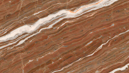 Obraz premium Red Onyx Marble Texture: Elegant Swirls and Veins