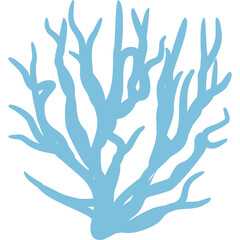 Hand Drawn Underwater Coral Reefs with Colorful Tropical Fish – Marine Ocean Life Illustration