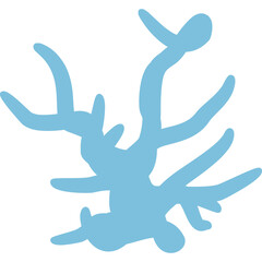 Hand Drawn Underwater Coral Reefs with Colorful Tropical Fish – Marine Ocean Life Illustration