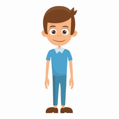 Vector illustration of a boyVector
