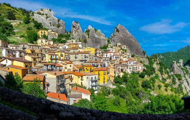 In the rocks: Castelmezzano
