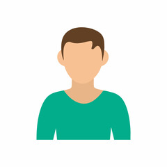 Faceless Male AvatarVector