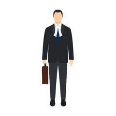 Barrister Vector IllustrationVector