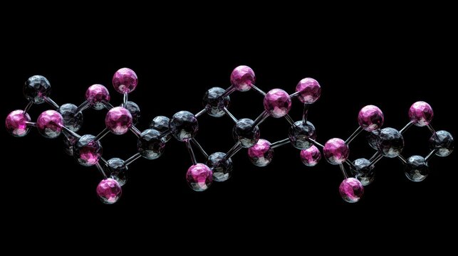 Molecular Model of Graphyne with Unique sp2 Hybridization Structure