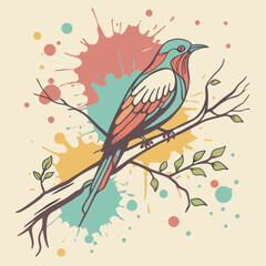 Watercolor Bleed Splatter