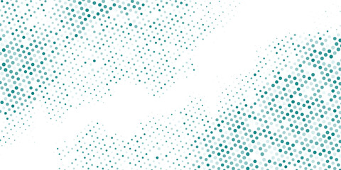 Transparent Vector Gradient Blue Color Halftone Background Staggered dots modern blue