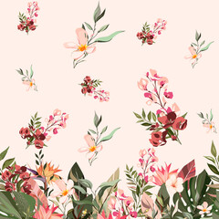 seamless floral pattern