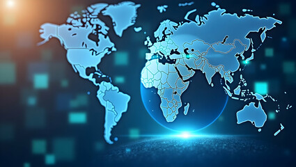 World Trade Organization: Enforcing Trade Rules & Mediating Disputes for Global Economic Governance - Photo Stock Concept with Left Space