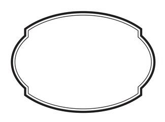 Fototapeta premium Vintage Floral Frame and Border Design – Ornate Vector for Invitation or Scrapbook